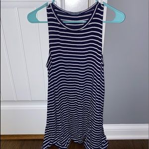 striped tshirt dress